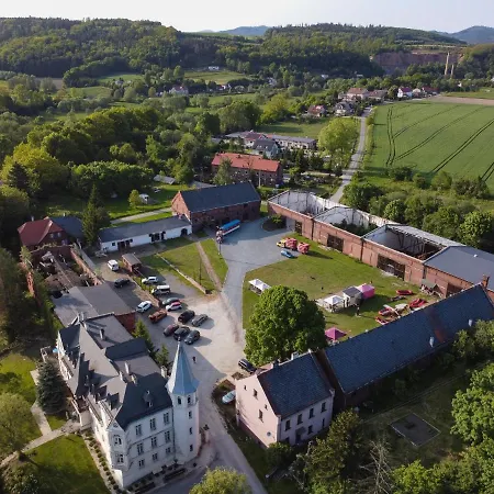 W Parku I Folwarku Przy Palacu Lawica Campsite Klodzko